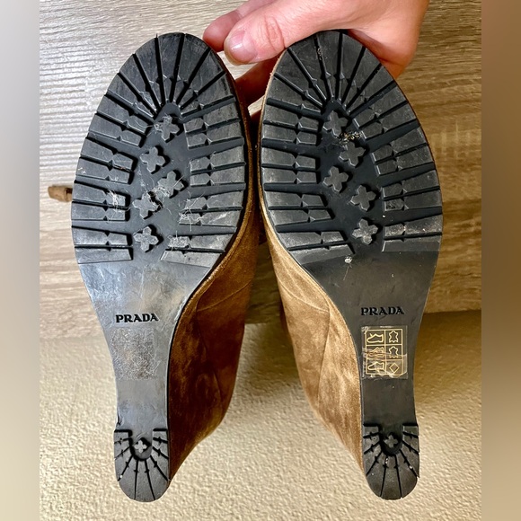 Women’s Prada Calzature Donna Siguaro Boots Size 8/38.5 Eur - Picture 8 of 9